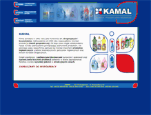 Tablet Screenshot of kamal.com.pl